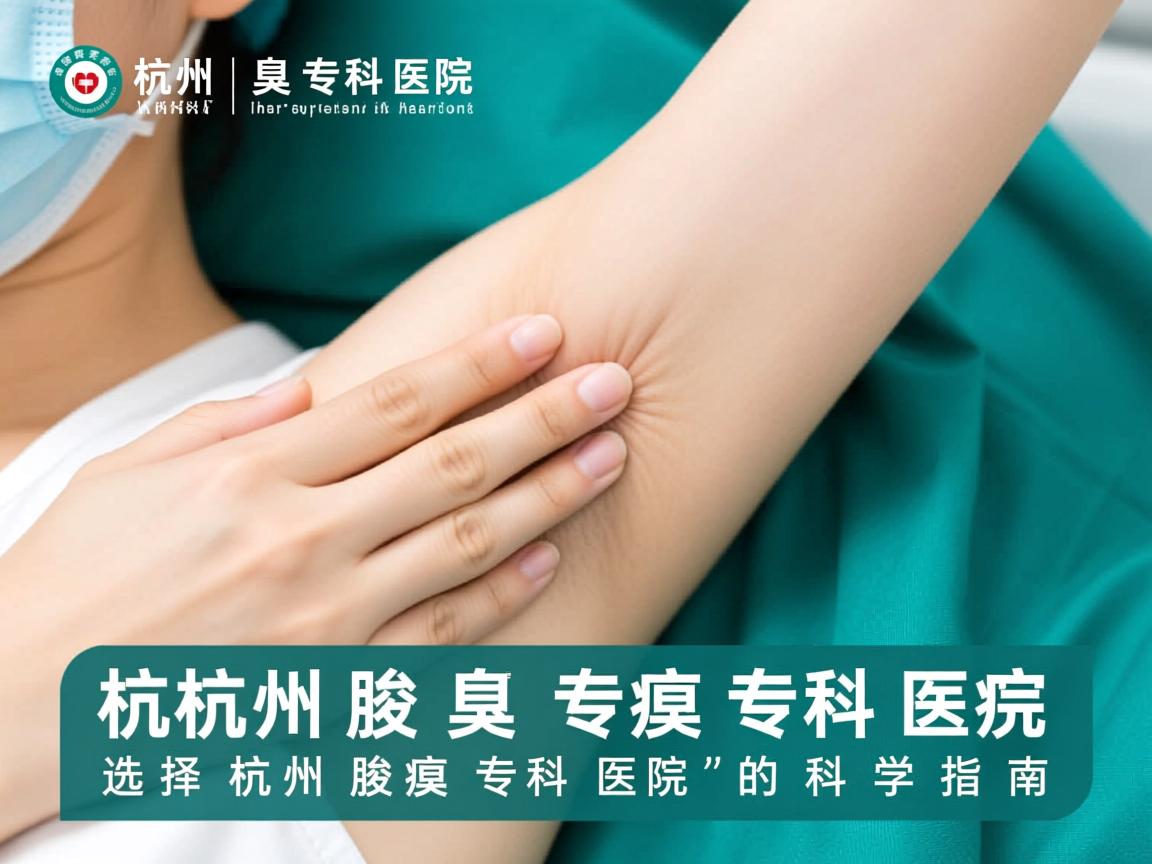 杭州腋臭专科医院,选择杭州腋臭专科医院的科学指南 杭州腋臭专科医院,选择杭州腋臭专科医院的科学指南