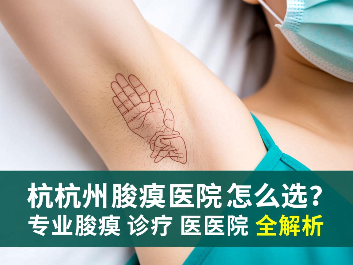 杭州腋臭医院怎么选?专业腋臭诊疗医院全解析 杭州腋臭医院怎么选?专业腋臭诊疗医院全解析
