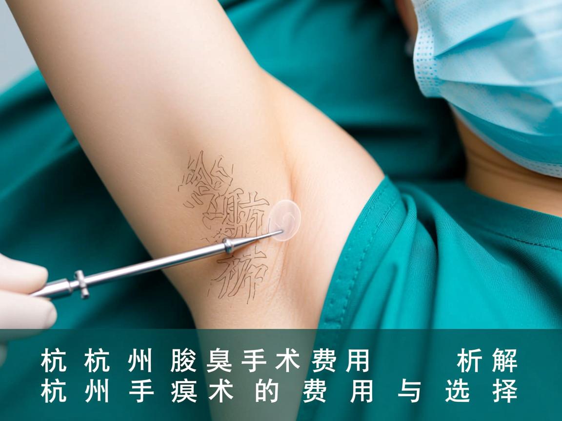 杭州腋臭手术费用解析,了解杭州腋臭手术的费用与选择 杭州腋臭手术费用解析,了解杭州腋臭手术的费用与选择