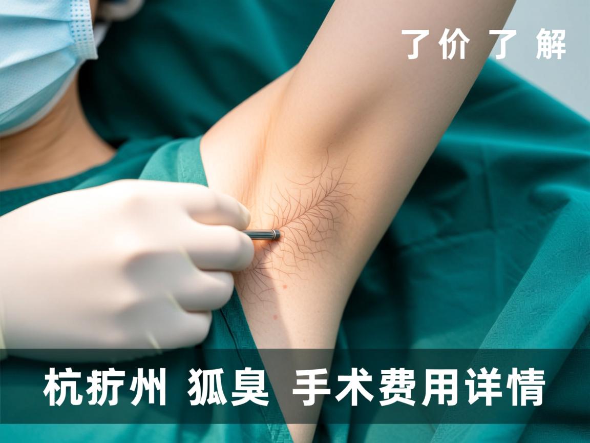 杭州狐臭手术价格解析,了解杭州狐臭手术费用详情 杭州狐臭手术价格解析,了解杭州狐臭手术费用详情