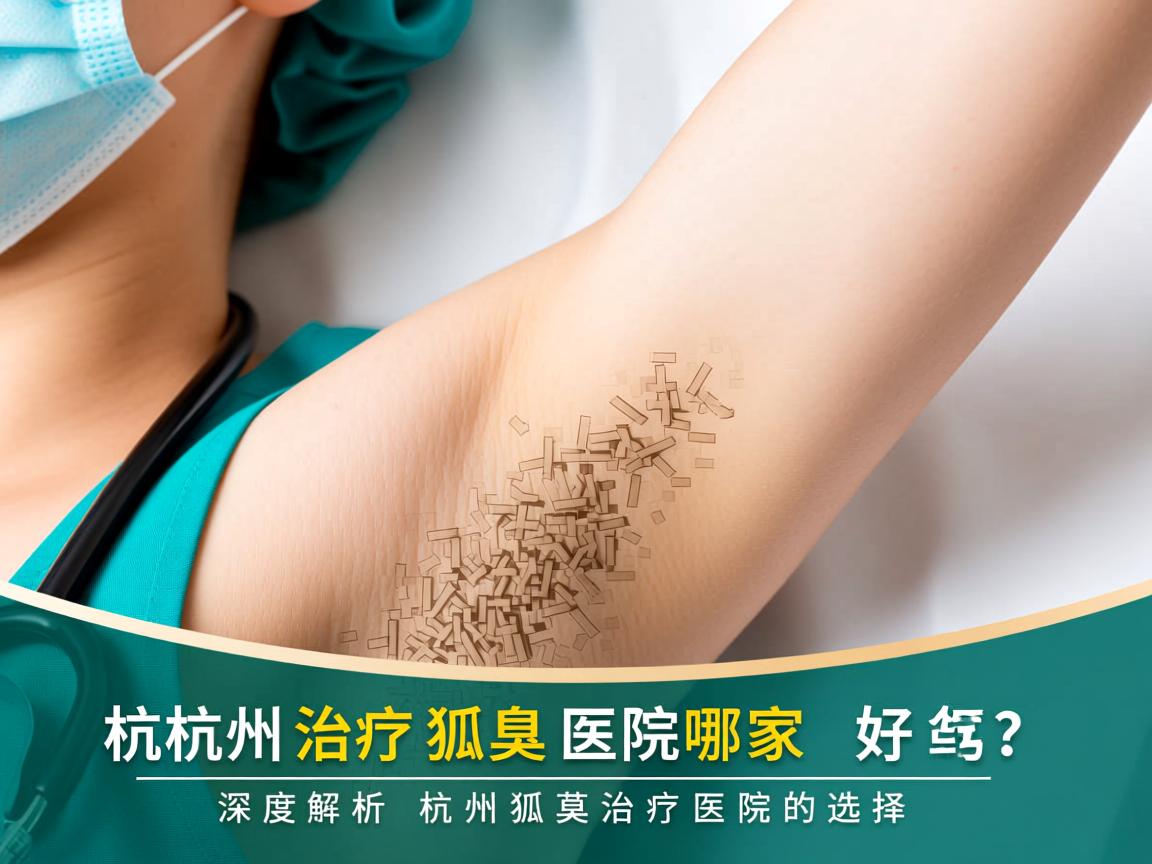 杭州治疗狐臭医院哪家好？深度解析杭州狐臭治疗医院的选择