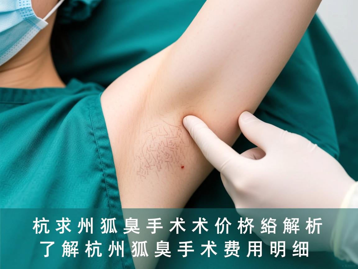 杭州狐臭手术价格解析,了解杭州狐臭手术费用明细 杭州狐臭手术价格解析,了解杭州狐臭手术费用明细