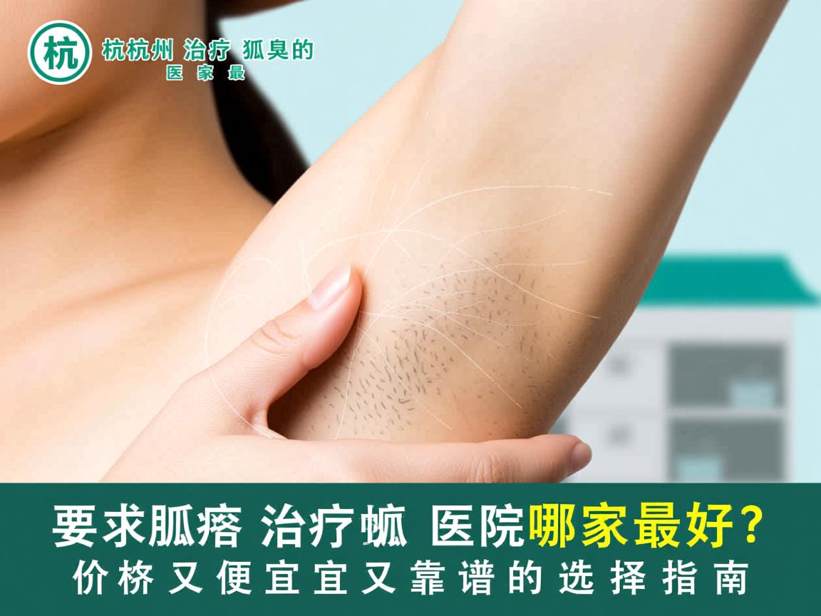 杭州治疗狐臭的医院哪家最好?杭州狐臭治疗价格便宜又靠谱的选择指南 杭州治疗狐臭的医院哪家最好?杭州狐臭治疗价格便宜又靠谱的选择指南