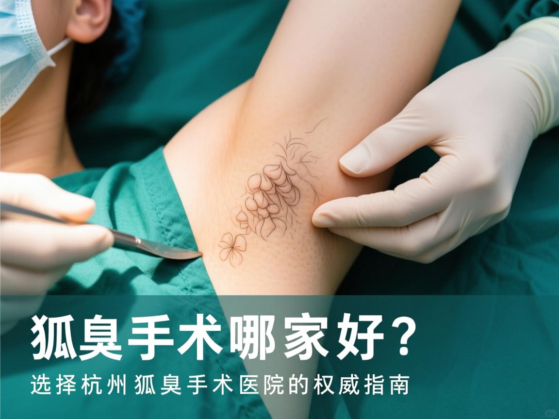 杭州狐臭手术哪家好?选择杭州狐臭手术医院的权威指南 杭州狐臭手术哪家好?选择杭州狐臭手术医院的权威指南