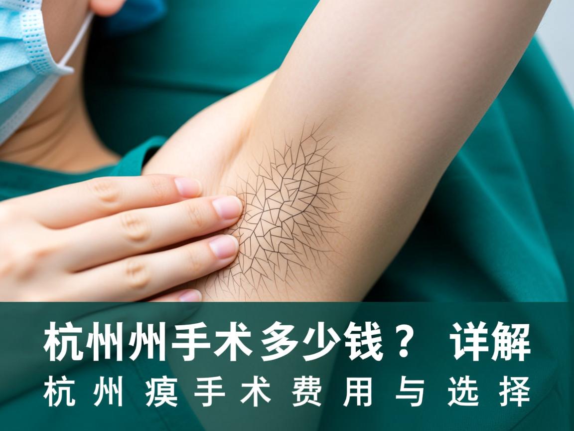 杭州腋臭手术多少钱?详解杭州腋臭手术费用与选择 杭州腋臭手术多少钱?详解杭州腋臭手术费用与选择