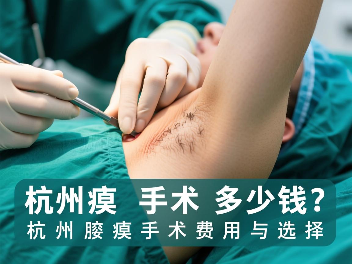 杭州腋臭手术多少钱?详解杭州腋臭手术费用与选择 杭州腋臭手术多少钱?详解杭州腋臭手术费用与选择