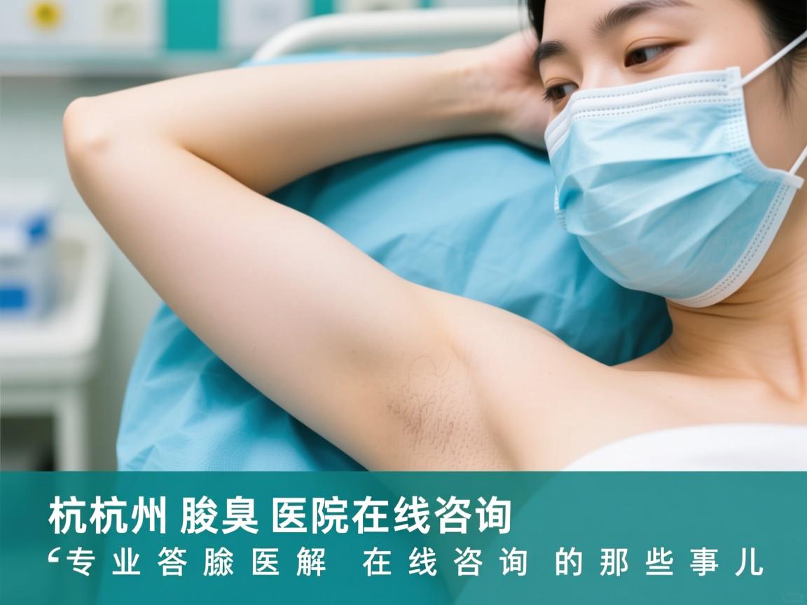 杭州腋臭医院在线咨询，专业解答腋臭医院在线咨询的那些事儿