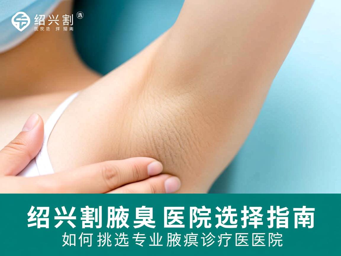绍兴割腋臭医院选择指南，如何挑选专业腋臭诊疗医院