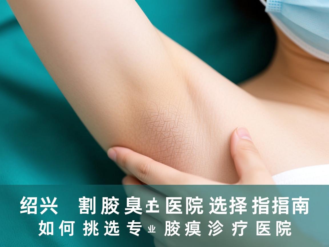 绍兴割腋臭医院选择指南，如何挑选专业腋臭诊疗医院