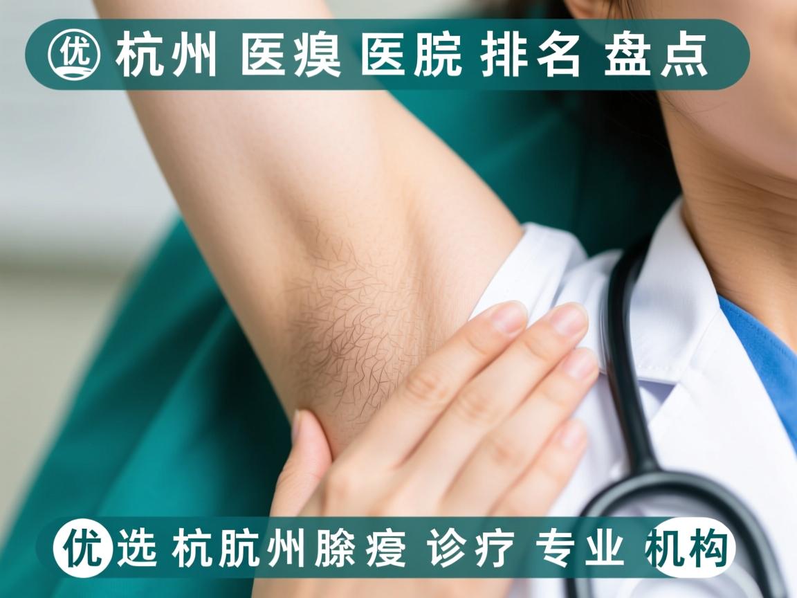 杭州腋臭医院排名盘点，优选杭州腋臭诊疗专业机构