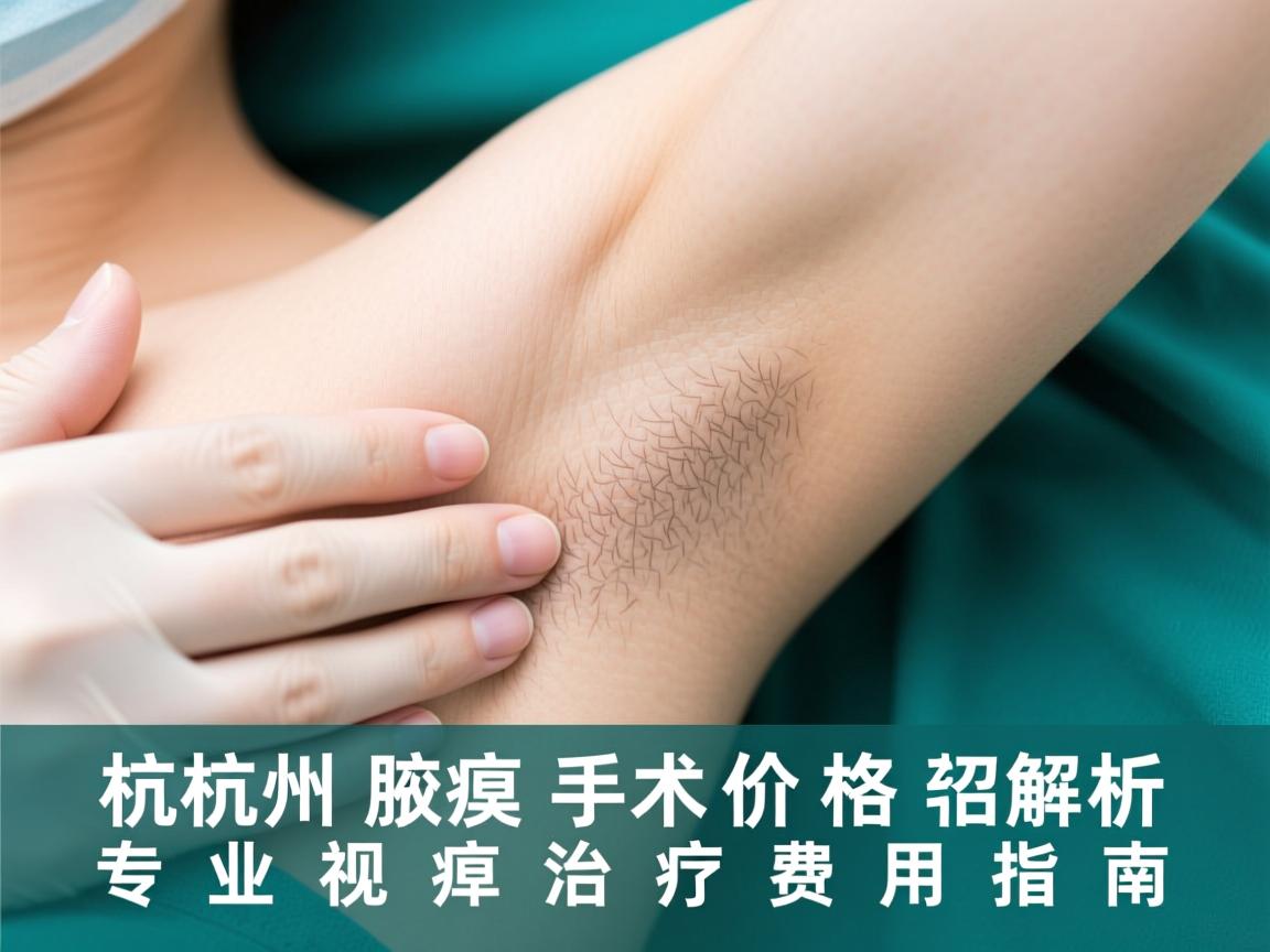 杭州腋臭手术价格解析,专业视角下的腋臭治疗费用指南 杭州腋臭手术价格解析,专业视角下的腋臭治疗费用指南