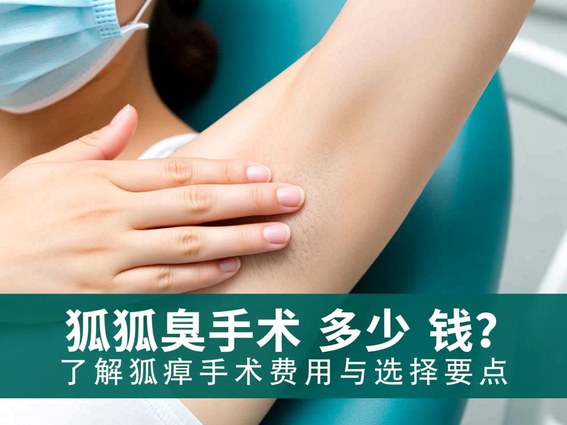 狐臭手术多少钱?了解狐臭手术费用与选择要点 狐臭手术多少钱?了解狐臭手术费用与选择要点