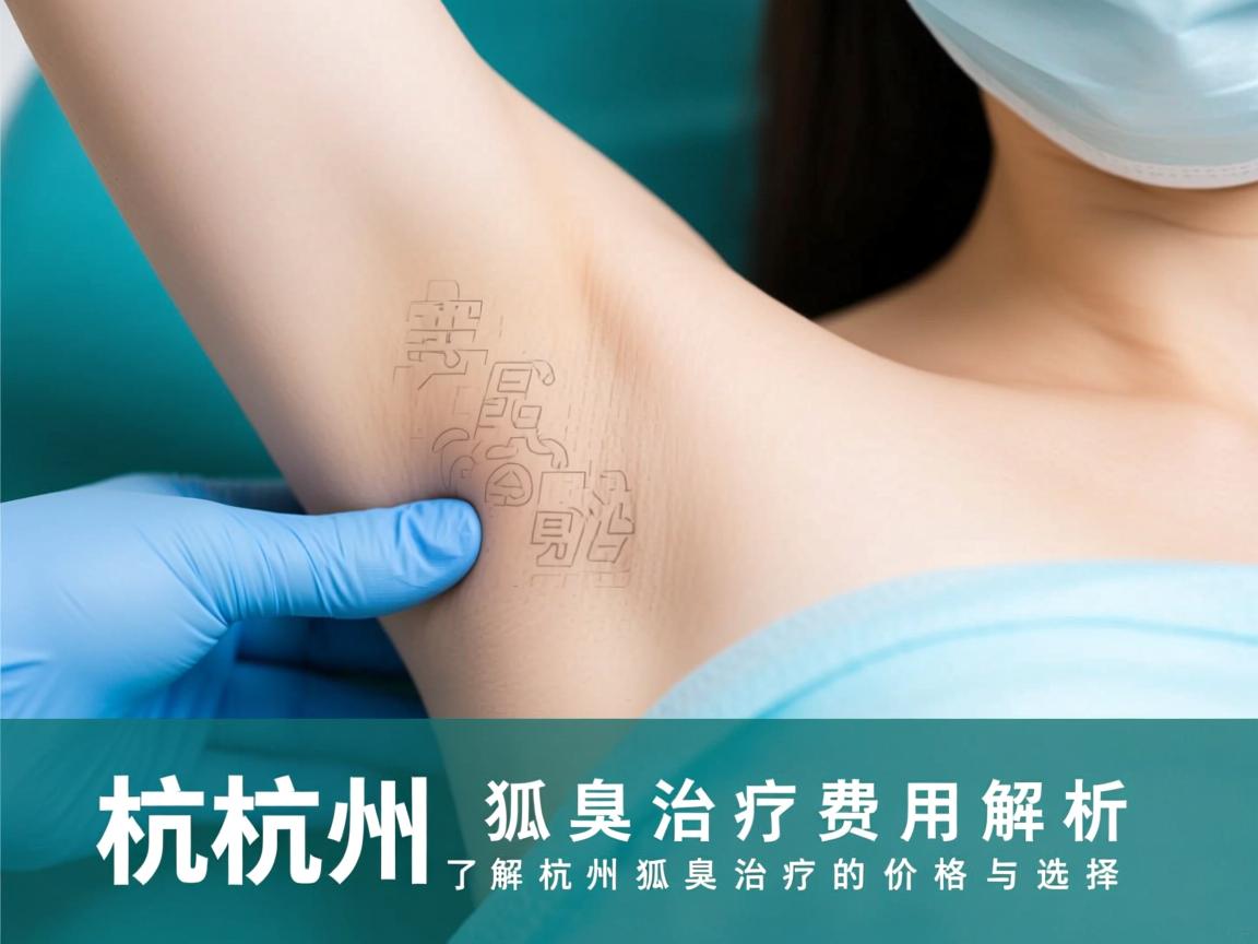 杭州狐臭治疗费用解析,了解杭州狐臭治疗的价格与选择 杭州狐臭治疗费用解析,了解杭州狐臭治疗的价格与选择
