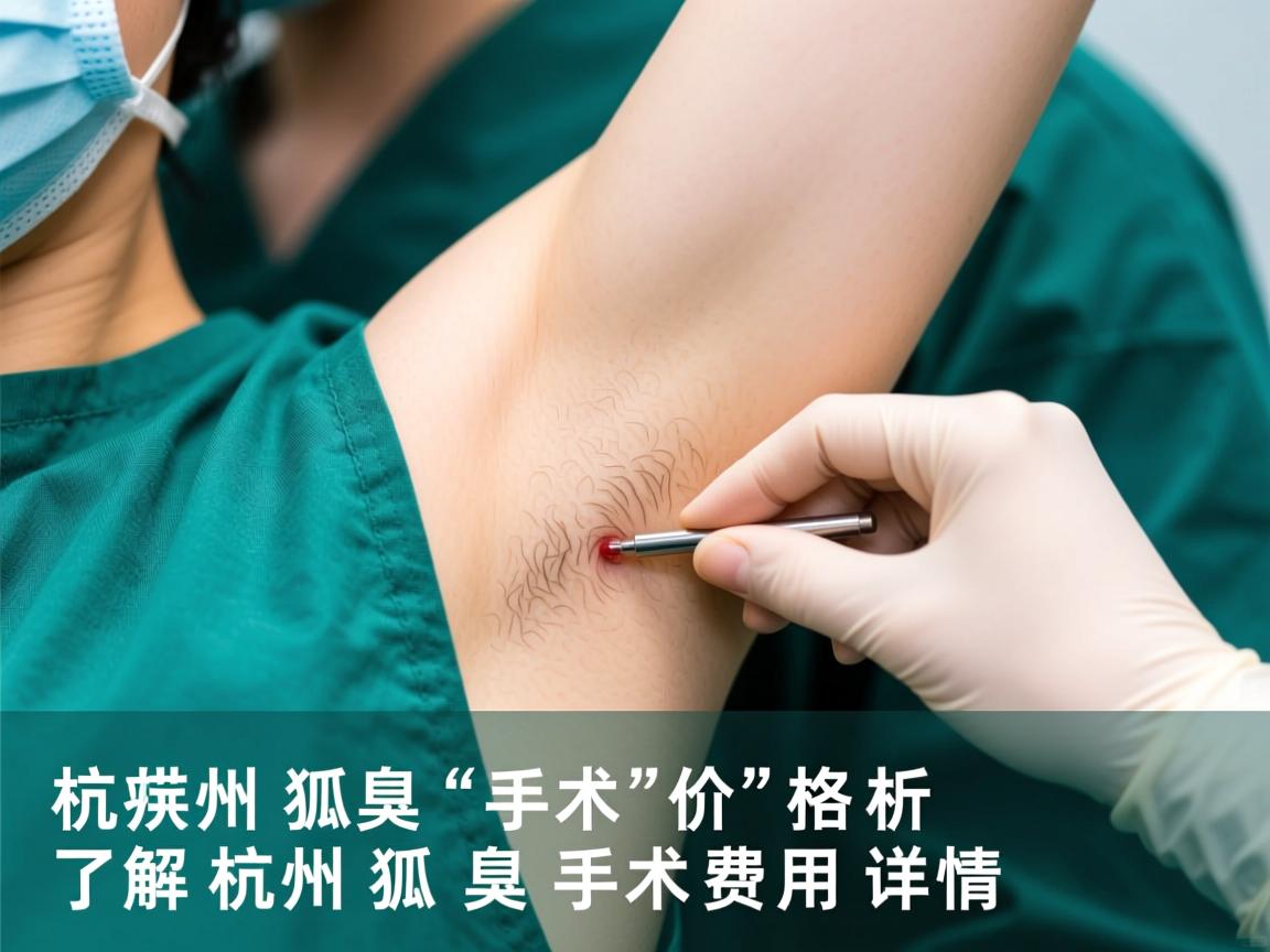 杭州狐臭手术价格解析,了解杭州狐臭手术费用详情 杭州狐臭手术价格解析,了解杭州狐臭手术费用详情