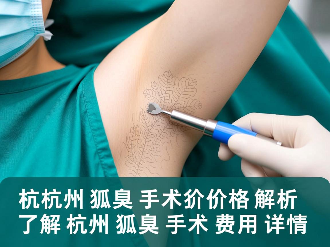 杭州狐臭手术价格解析,了解杭州狐臭手术费用详情 杭州狐臭手术价格解析,了解杭州狐臭手术费用详情