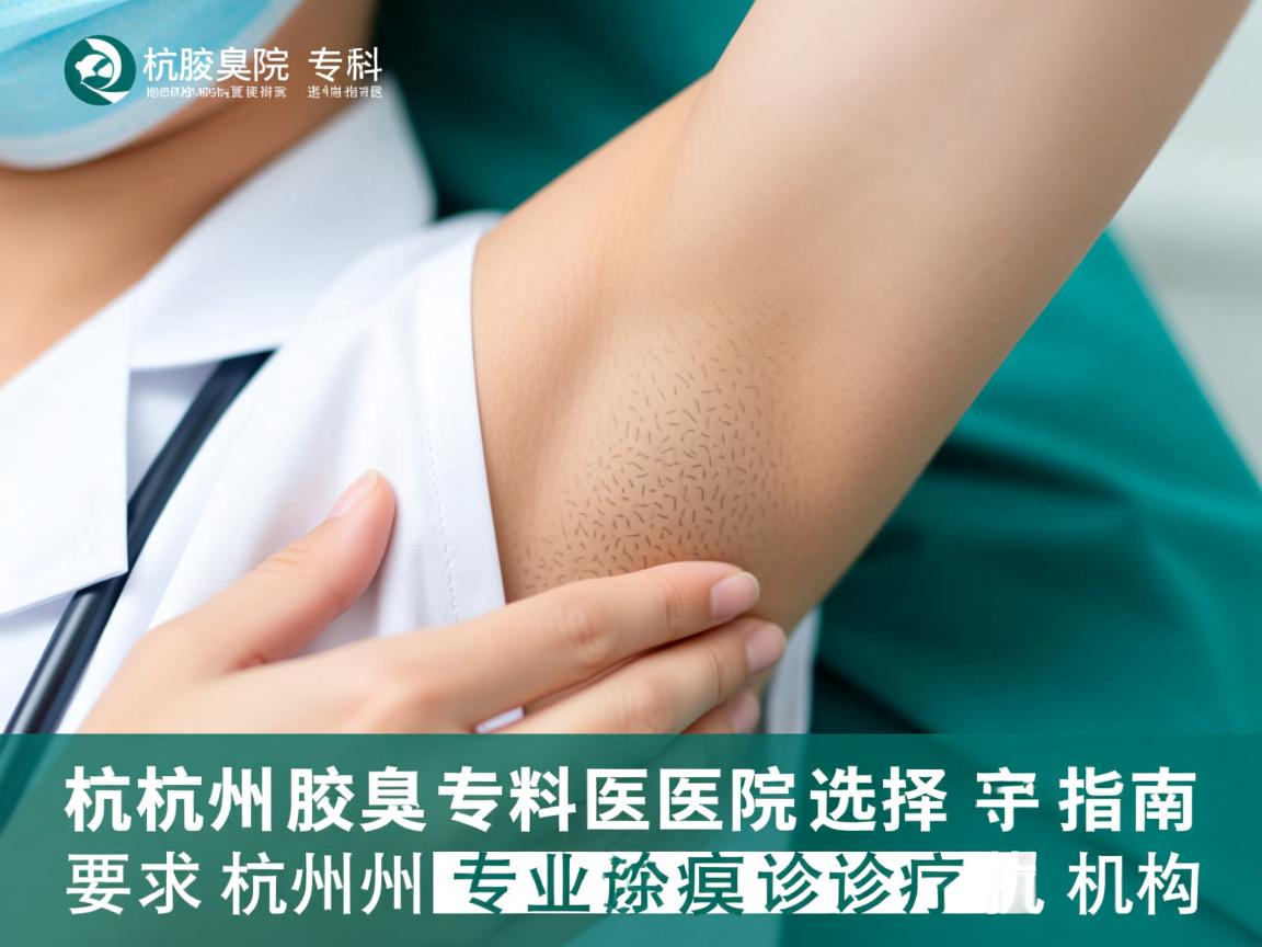 杭州腋臭专科医院选择指南,寻找杭州专业腋臭诊疗机构 杭州腋臭专科医院选择指南,寻找杭州专业腋臭诊疗机构