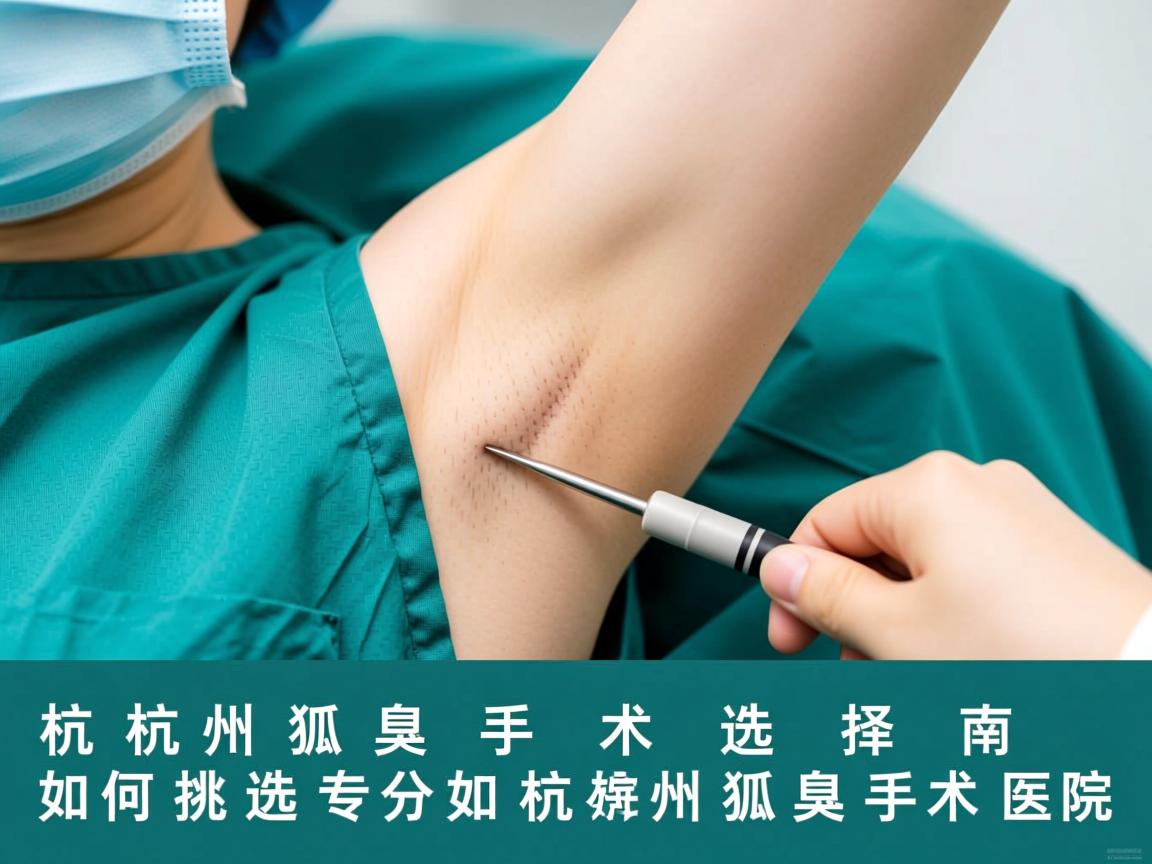 杭州狐臭手术选择指南,如何挑选专业的杭州狐臭手术医院 杭州狐臭手术选择指南,如何挑选专业的杭州狐臭手术医院