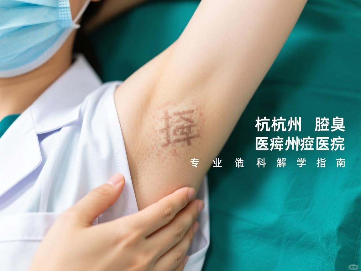 杭州腋臭医院专业解读,选择杭州腋臭医院的科学指南 杭州腋臭医院专业解读,选择杭州腋臭医院的科学指南