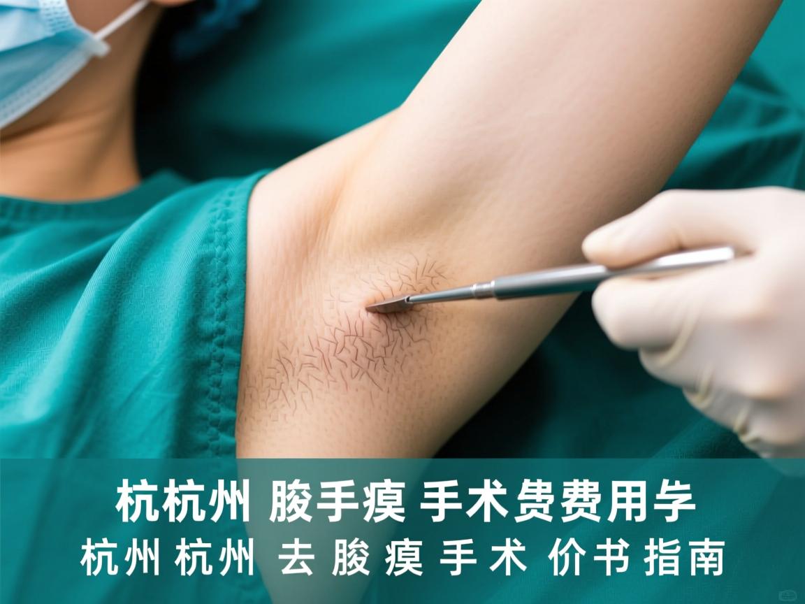 杭州腋臭手术费用解析,杭州去腋臭手术价格指南 杭州腋臭手术费用解析,杭州去腋臭手术价格指南