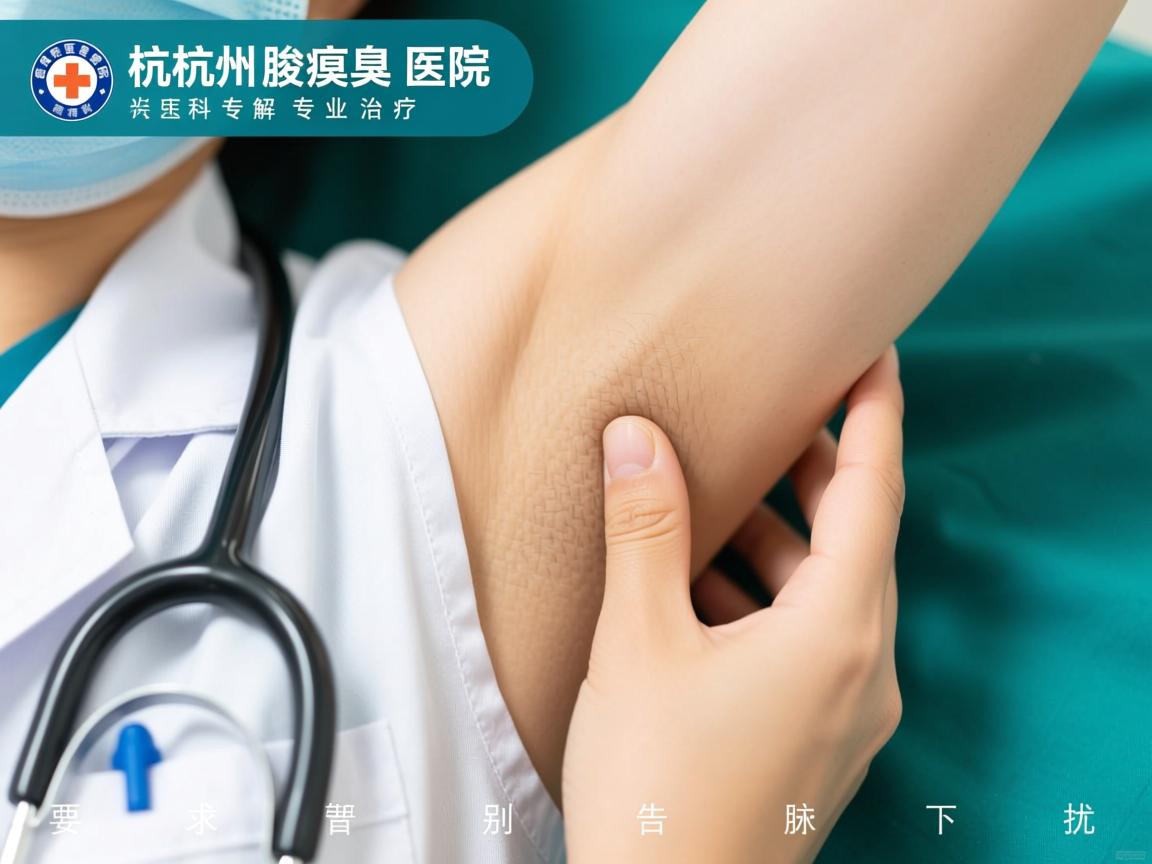 杭州腋臭专科医院解析，专业治疗，告别腋下困扰