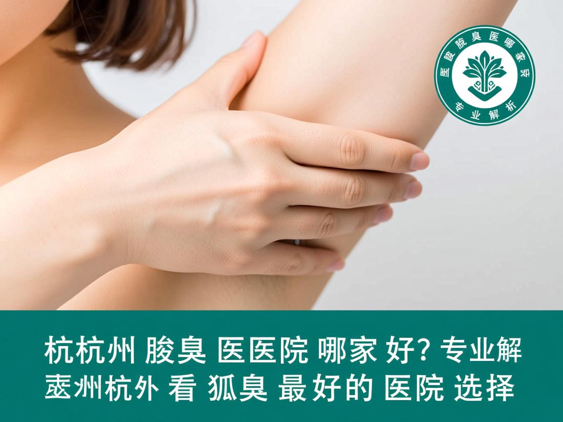 杭州腋臭医院哪家好？专业解析杭州看狐臭最好的医院选择