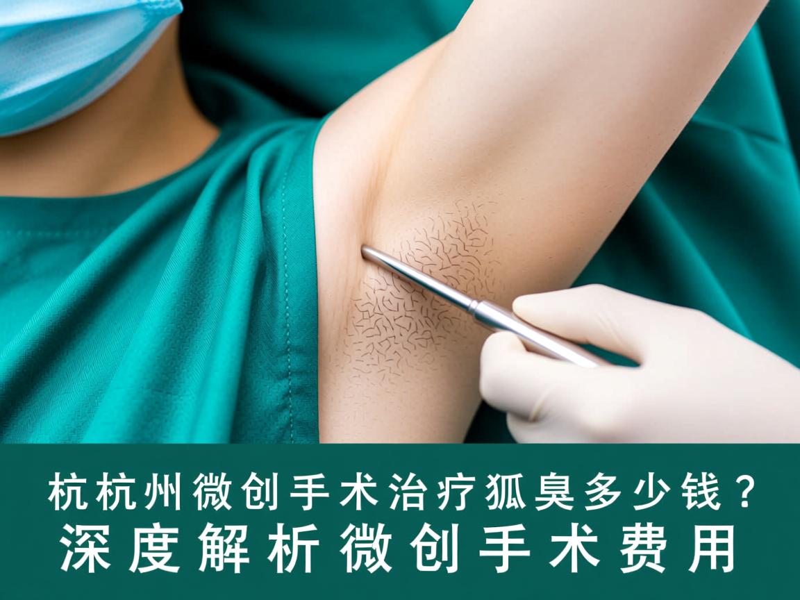 杭州微创手术治疗狐臭多少钱？深度解析微创手术费用