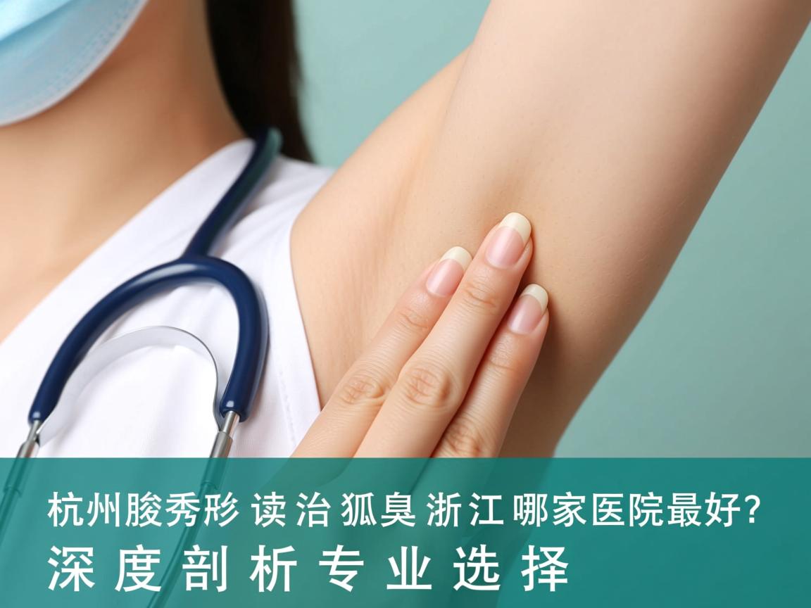 杭州腋秀解读，治狐臭浙江哪家医院最好？深度剖析专业选择