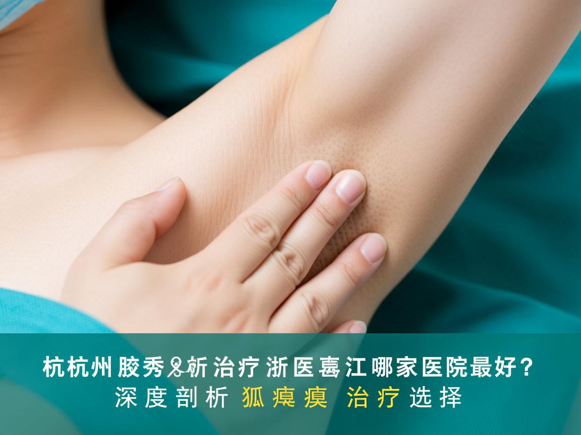 杭州腋秀解析，治疗狐臭浙江哪家医院最好？深度剖析狐臭治疗选择