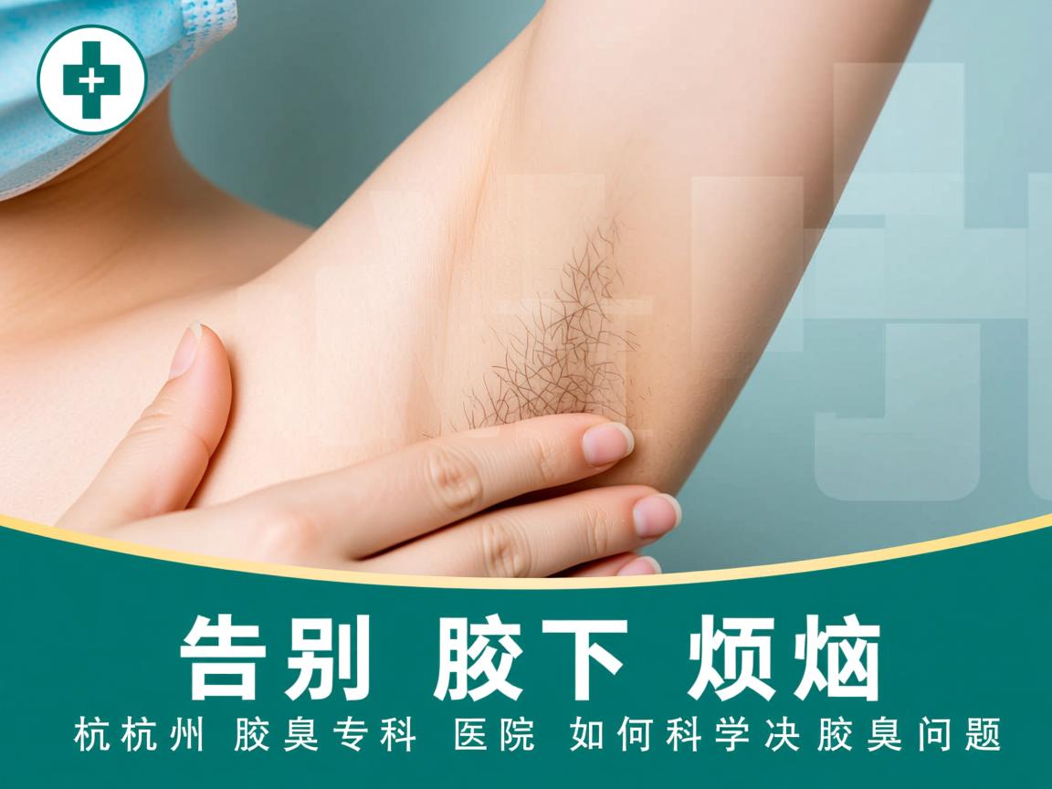告别腋下烦恼，杭州腋臭专科医院如何科学解决腋臭问题