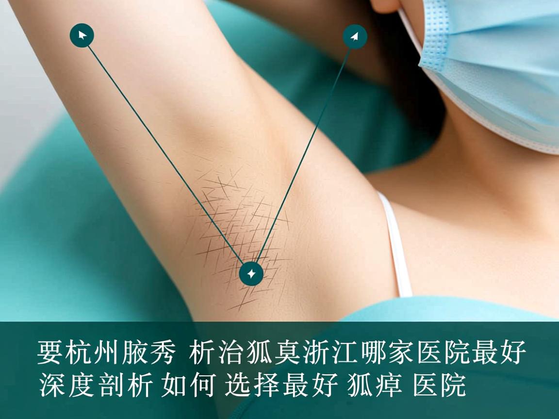 杭州腋秀解析，治狐臭浙江哪家医院最好，深度剖析如何选择最好狐臭医院