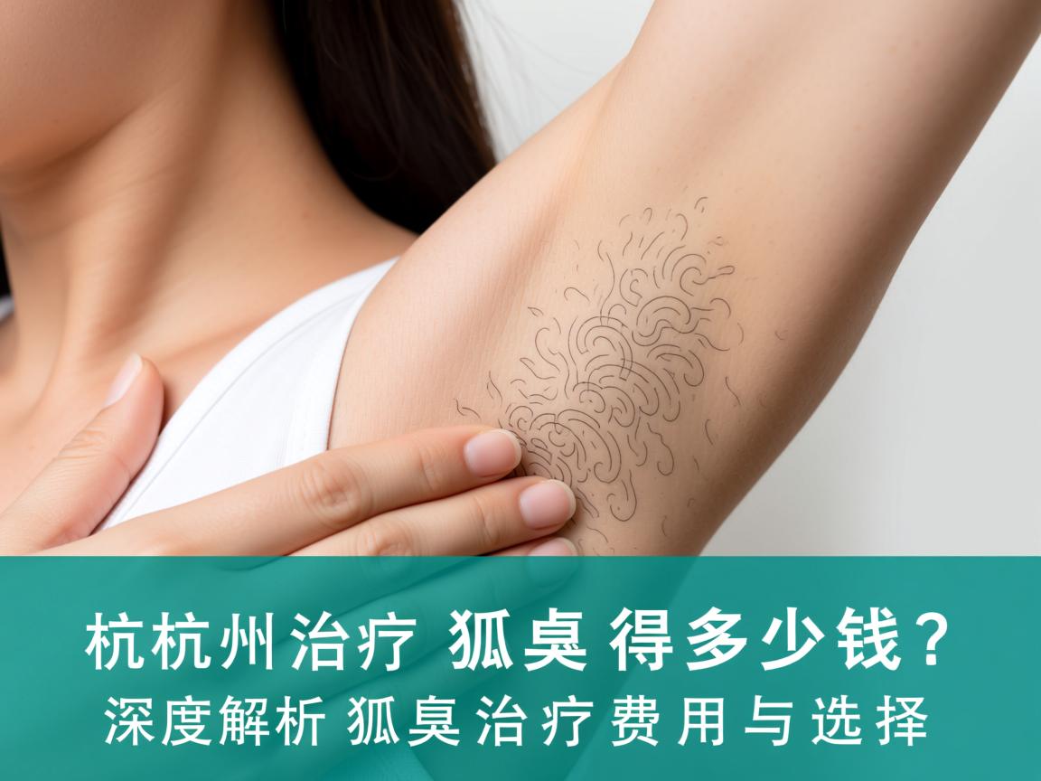 杭州治疗狐臭得多少钱？深度解析狐臭治疗费用与选择