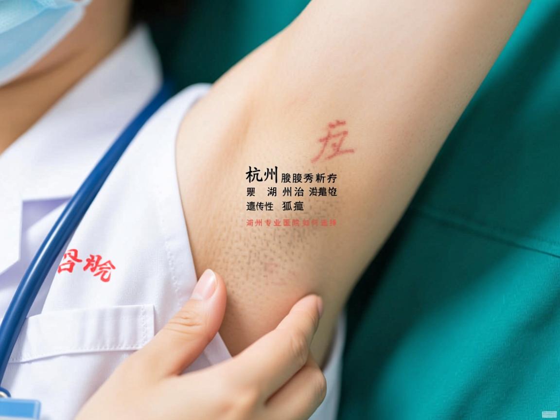 杭州腋秀解析，湖州治疗遗传性狐臭，湖州专业医院如何选择