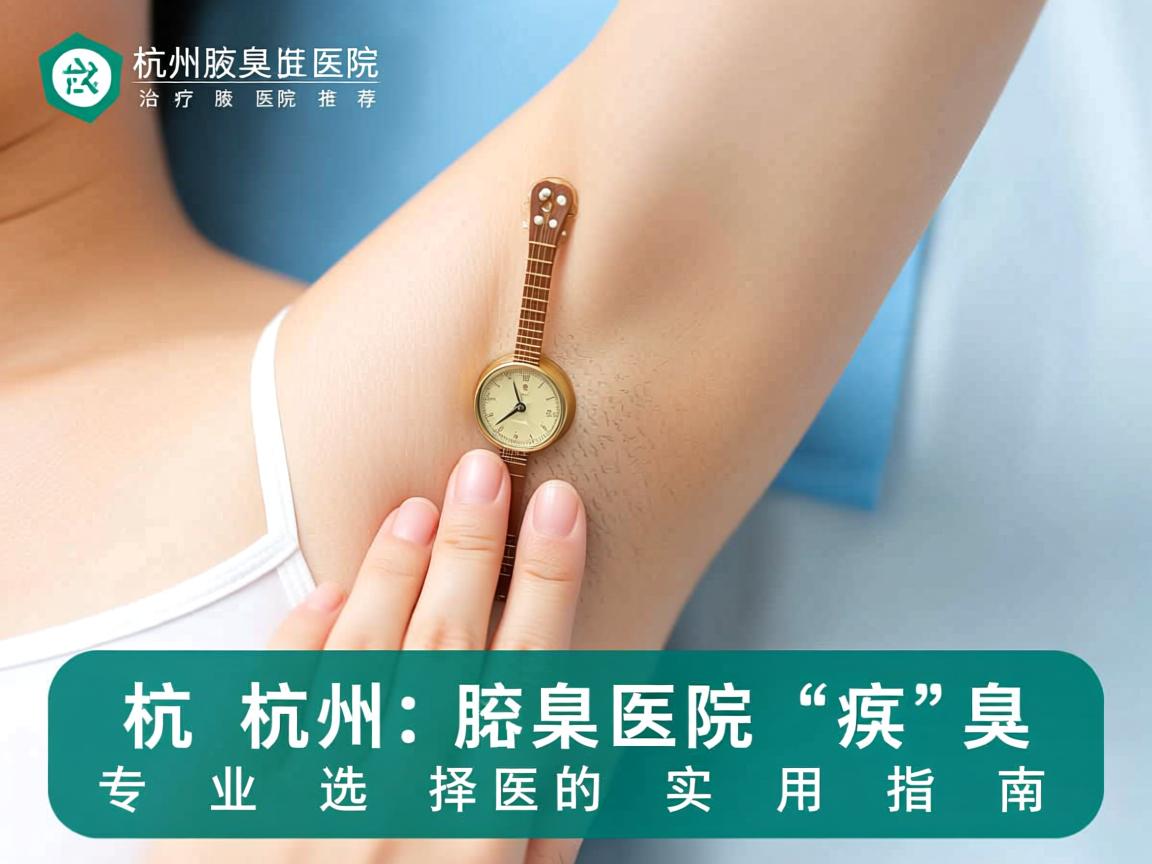 杭州治疗腋臭医院推荐，专业选择腋臭医院的实用指南