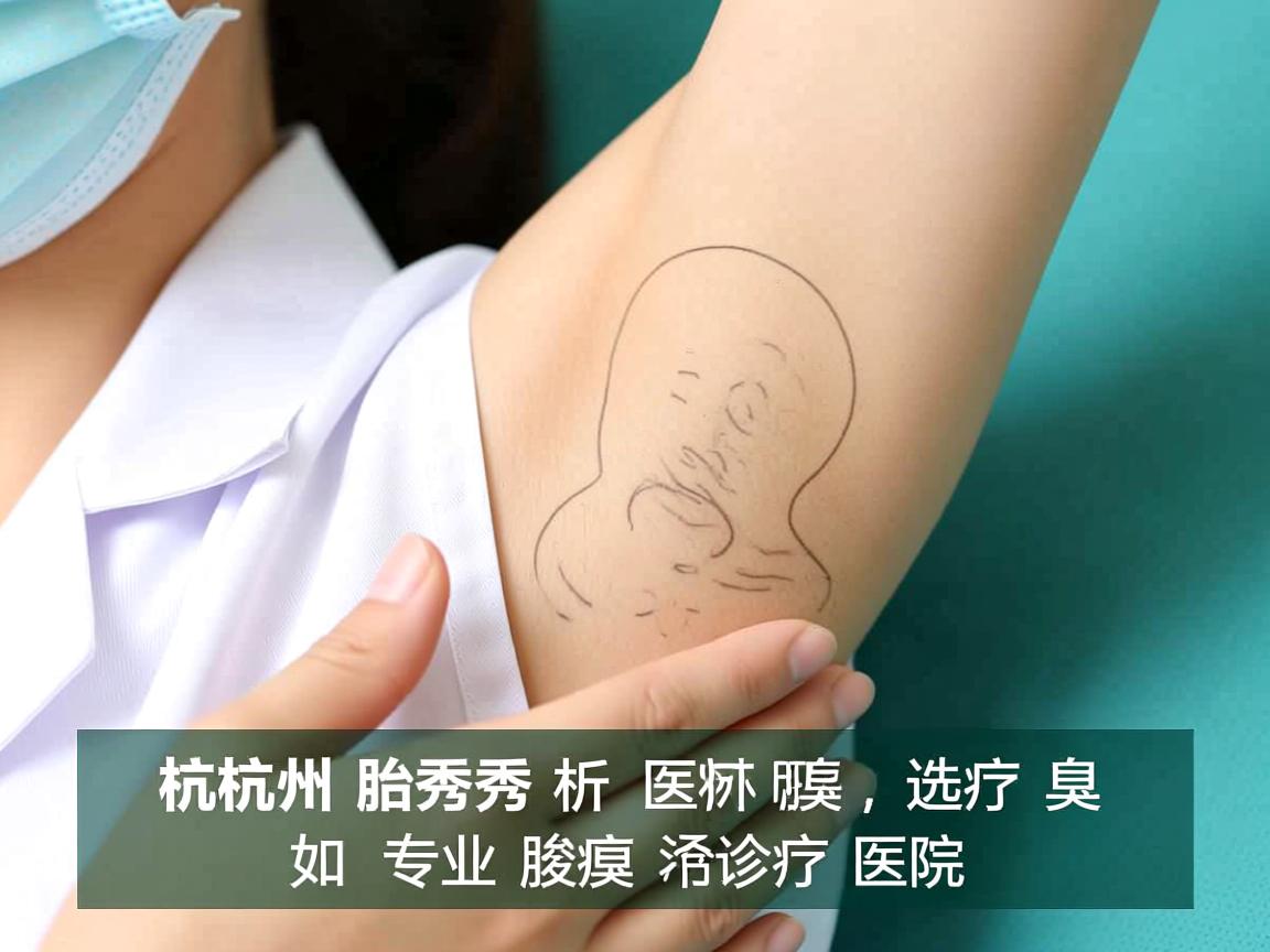 杭州腋秀解析，杭州治疗腋臭的医院，如何选择专业腋臭诊疗医院