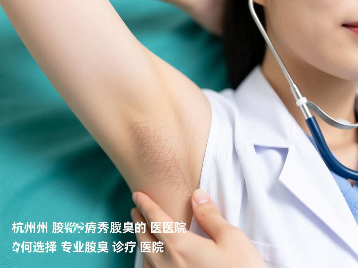 杭州腋秀解析，杭州治疗腋臭的医院，如何选择专业腋臭诊疗医院