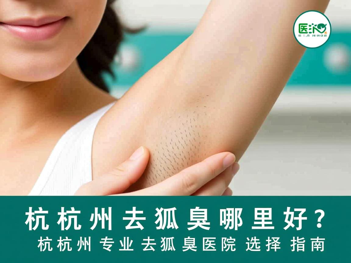 杭州去狐臭哪里好？杭州专业去狐臭医院选择指南