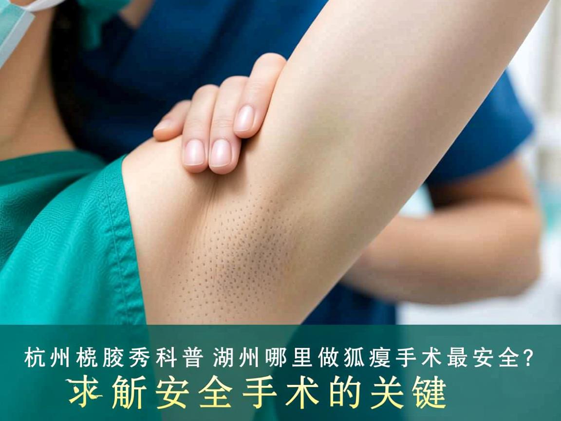 杭州腋秀科普，湖州哪里做狐臭手术最安全？解析安全手术的关键
