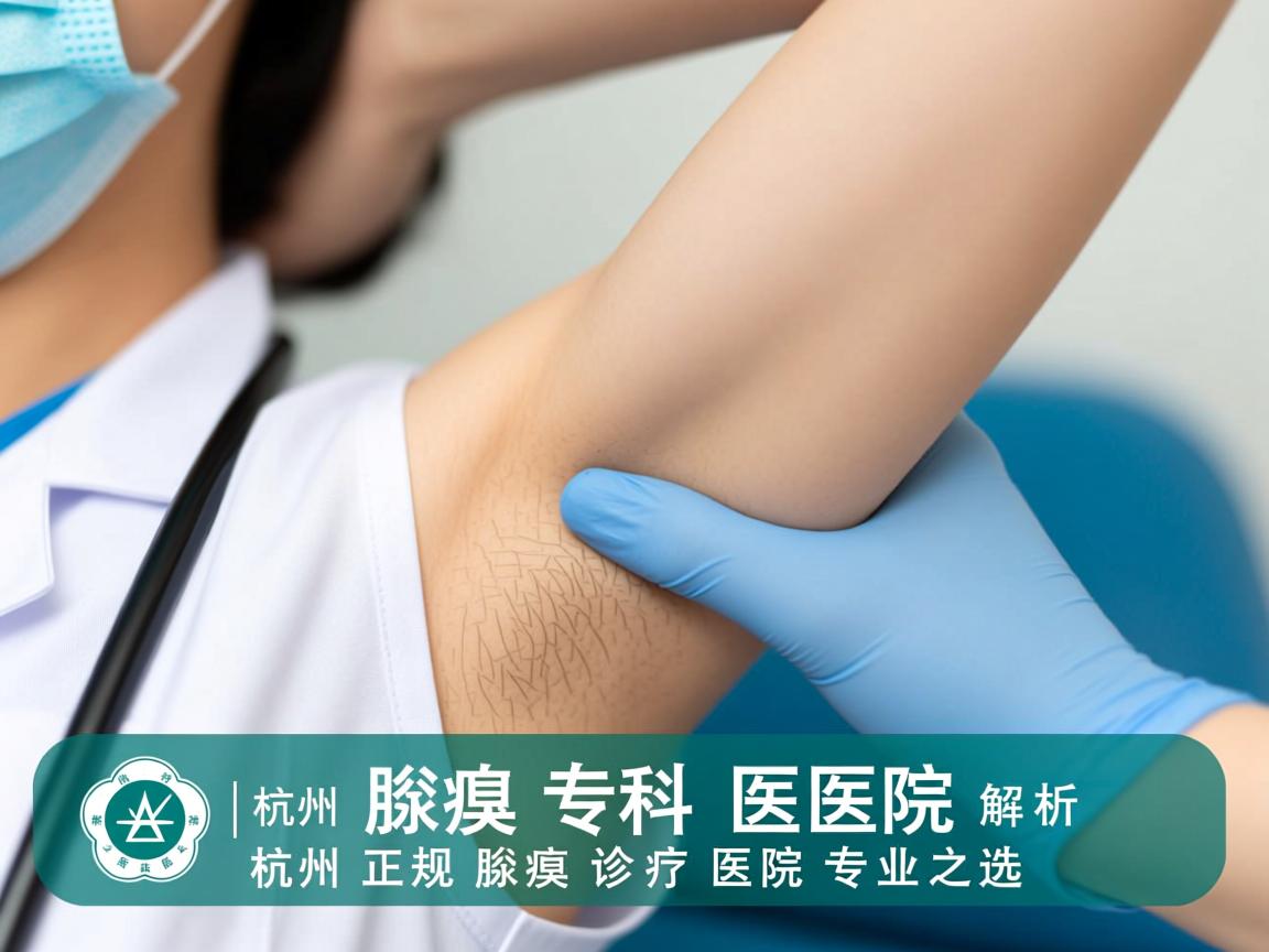 杭州腋臭专科医院解析，杭州正规腋臭诊疗医院的专业之选