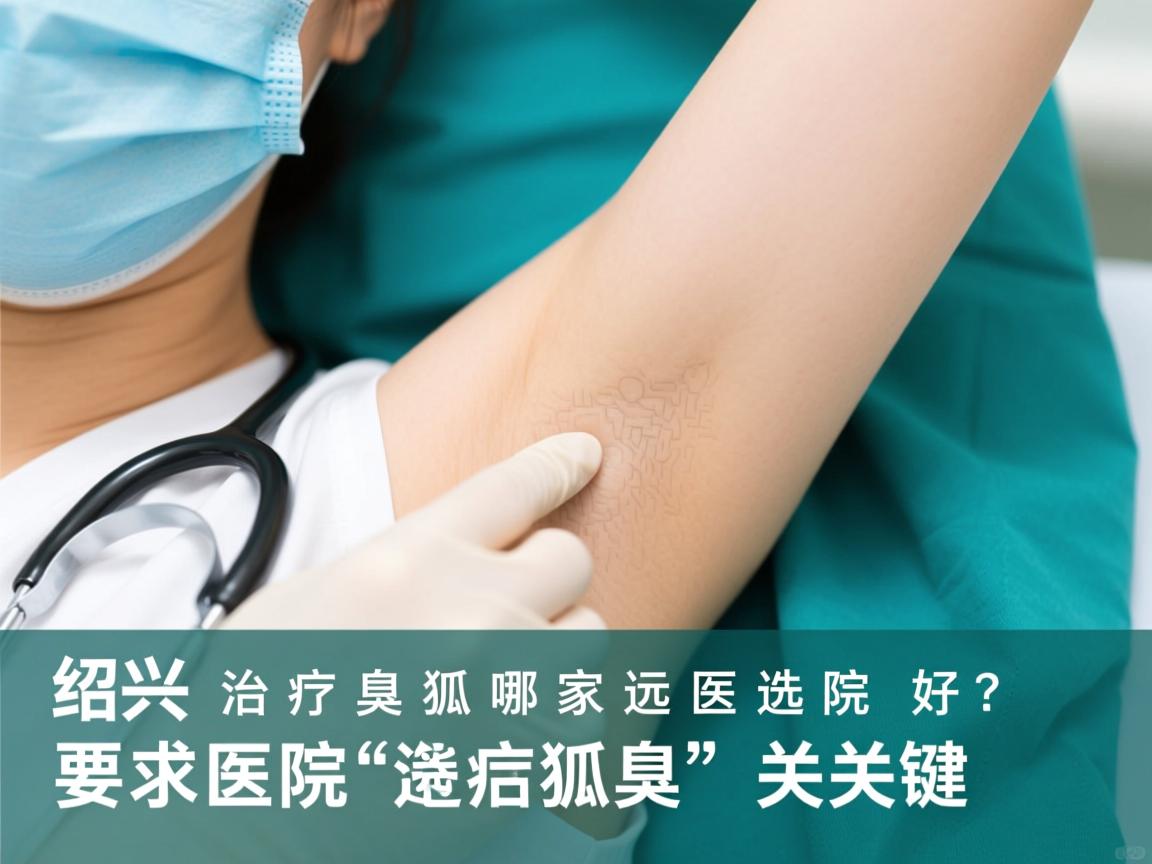 在绍兴治疗狐臭哪家医院好？选对医院是治疗狐臭的关键