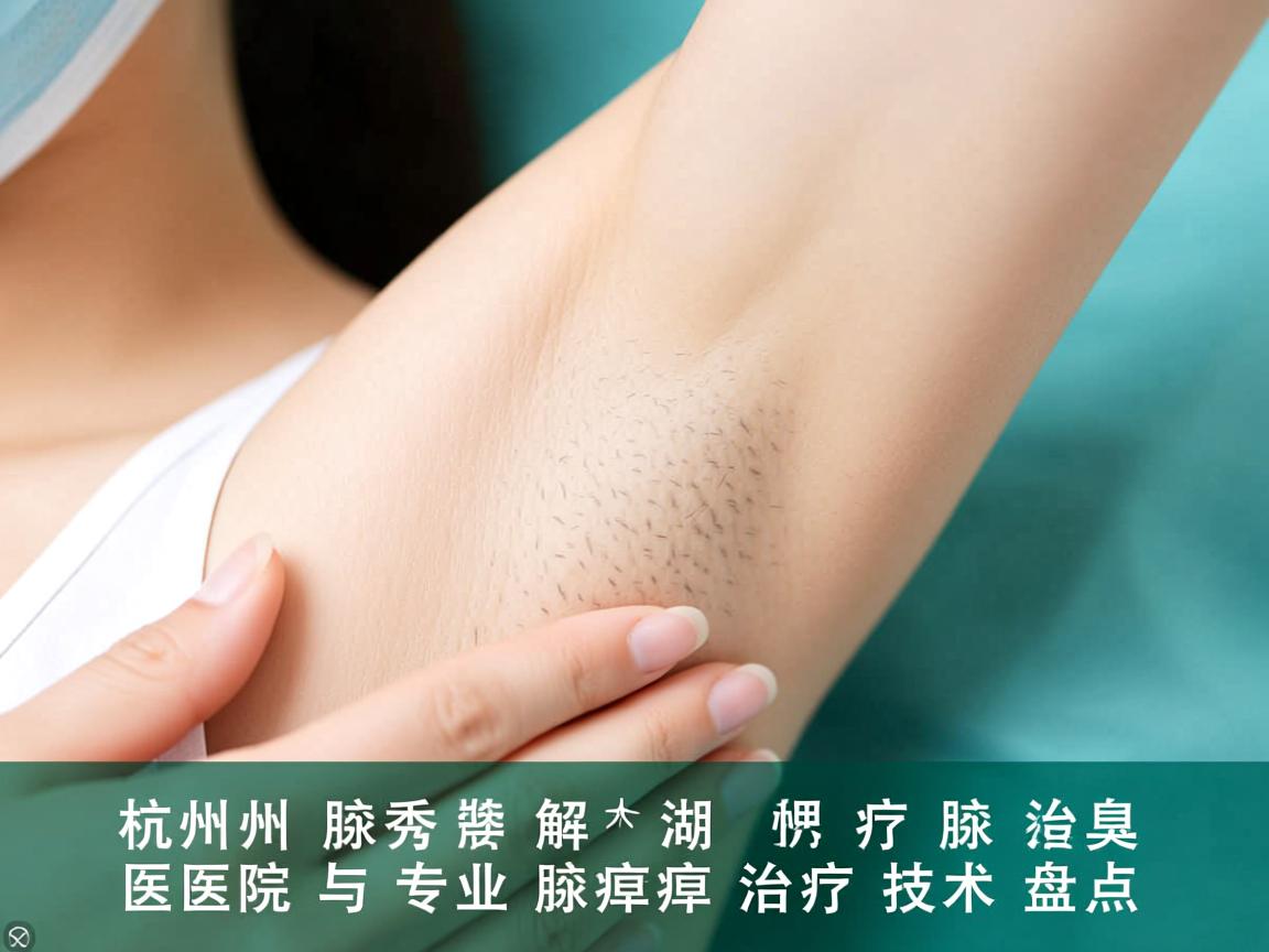 杭州腋秀解析，湖州治疗腋臭的医院与专业腋臭治疗技术盘点