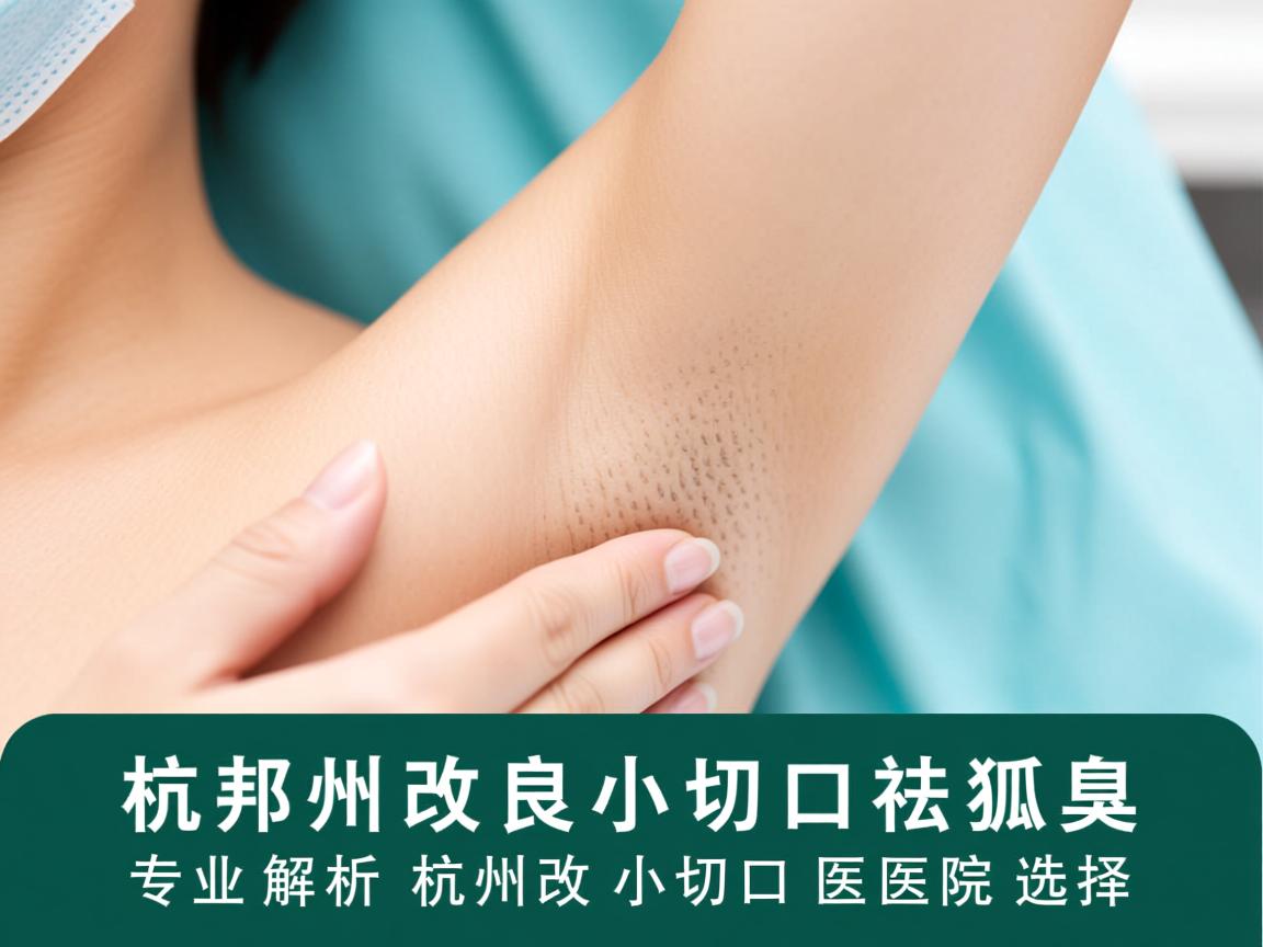 杭州改良小切口祛狐臭，专业解析杭州改良小切口医院选择