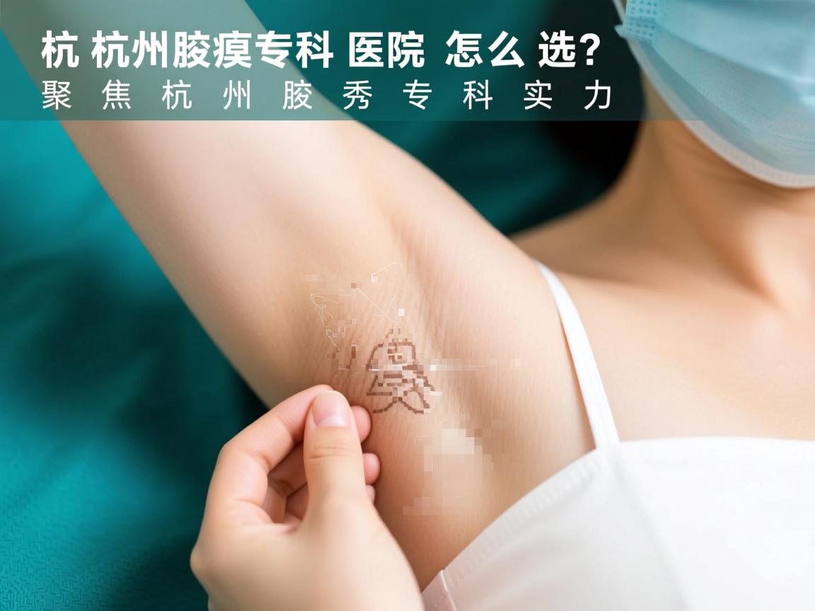 杭州腋臭专科医院怎么选？聚焦杭州腋秀专科实力解析