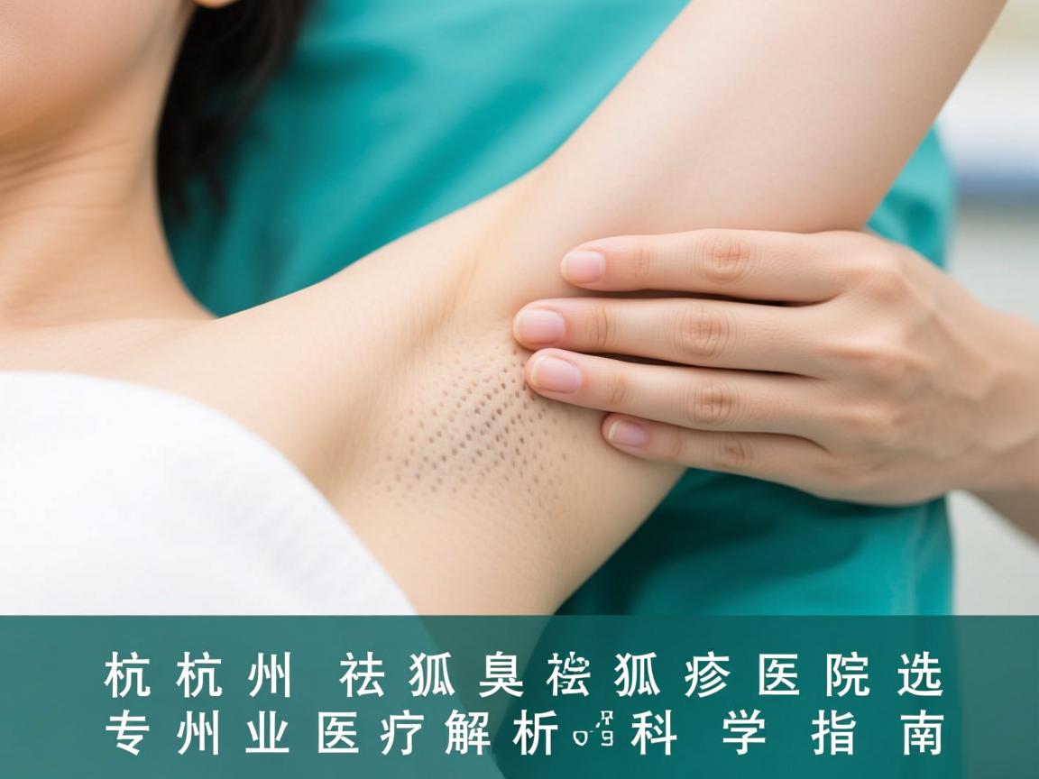 杭州祛狐臭医院专业解析，选择杭州祛狐臭医院的科学指南