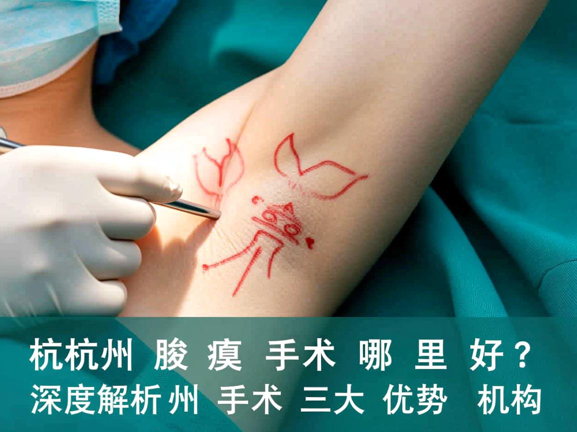 杭州腋臭手术哪里好？深度解析杭州腋臭手术三大优势机构
