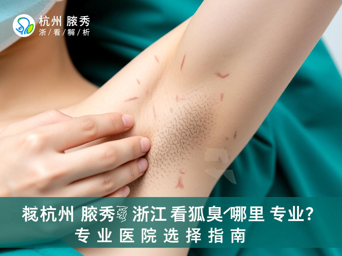 杭州腋秀解析，浙江看狐臭哪里专业？专业医院选择指南