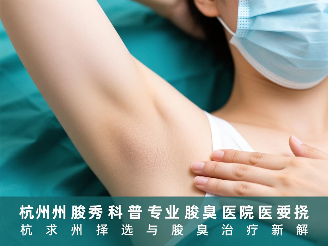 杭州腋秀科普，杭州专业腋臭医院的选择与腋臭治疗新解