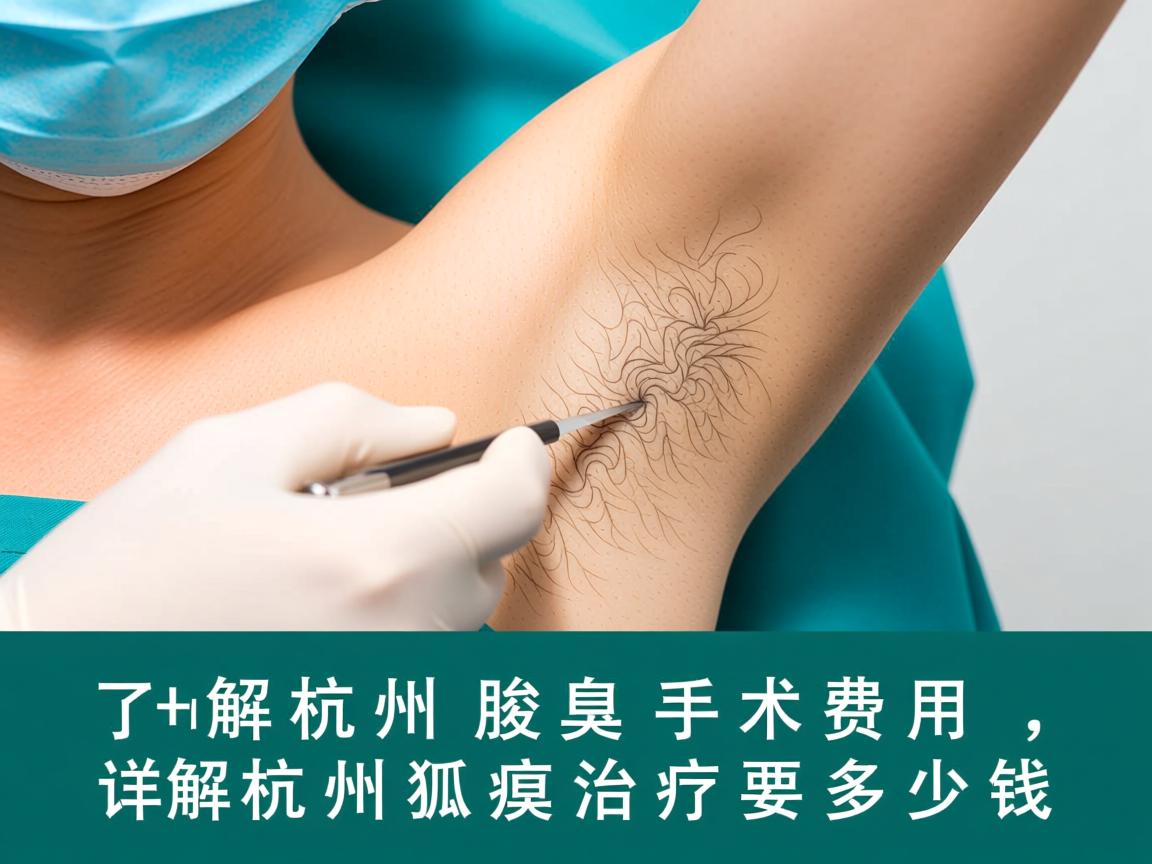了解杭州腋臭手术费用，详解杭州狐臭治疗要多少钱