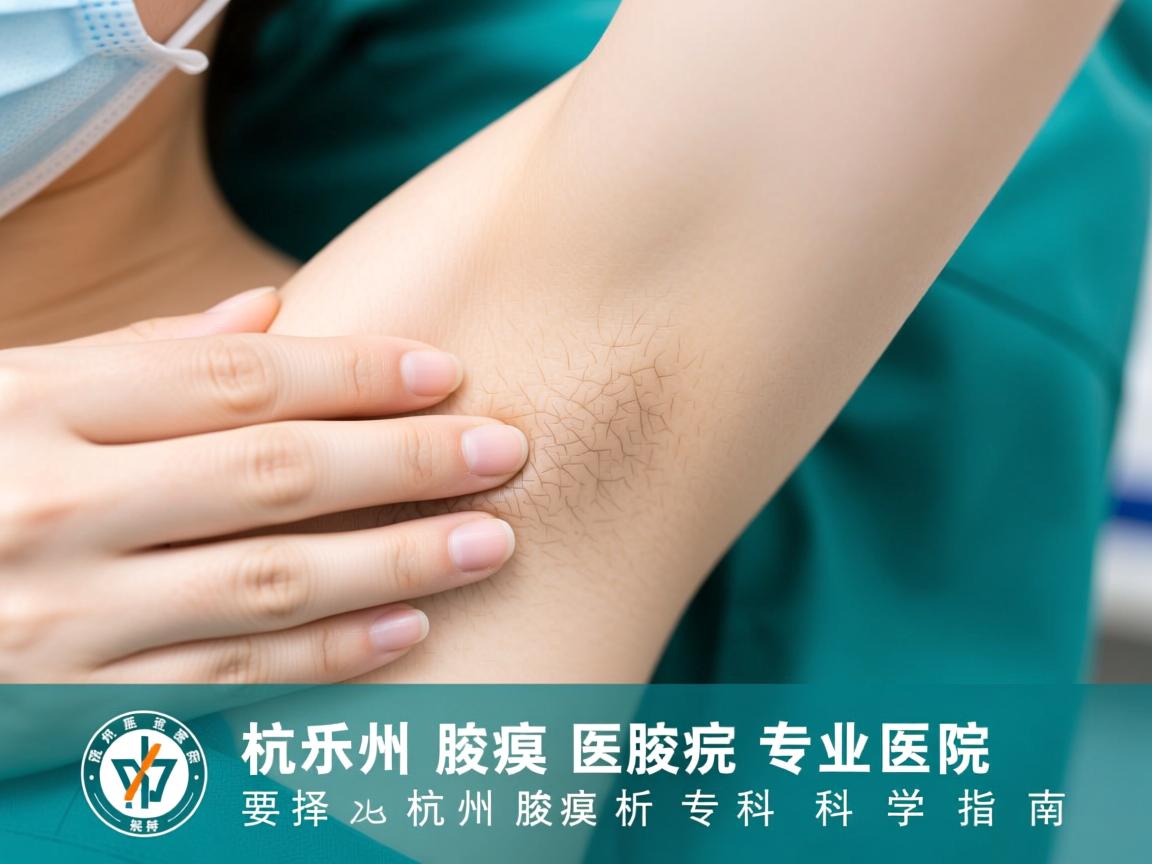 杭州腋臭医院专业解析，选择杭州腋臭专科医院的科学指南