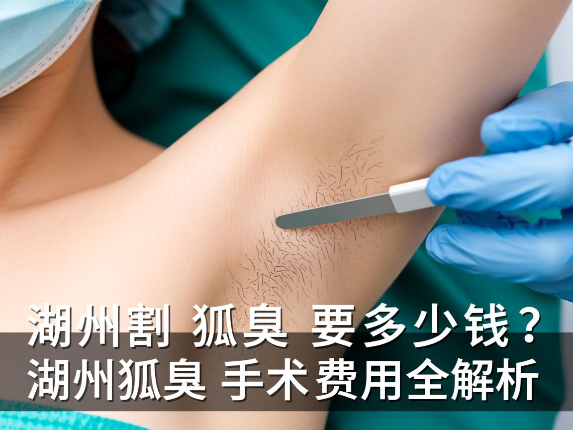 在湖州割狐臭要多少钱？湖州狐臭手术费用全解析