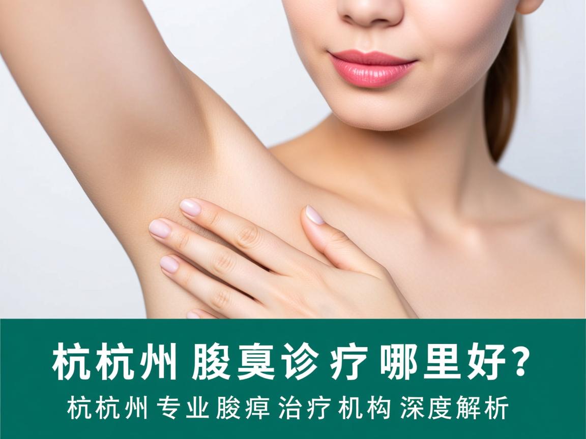 杭州腋臭诊疗哪里好？杭州专业腋臭治疗机构深度解析